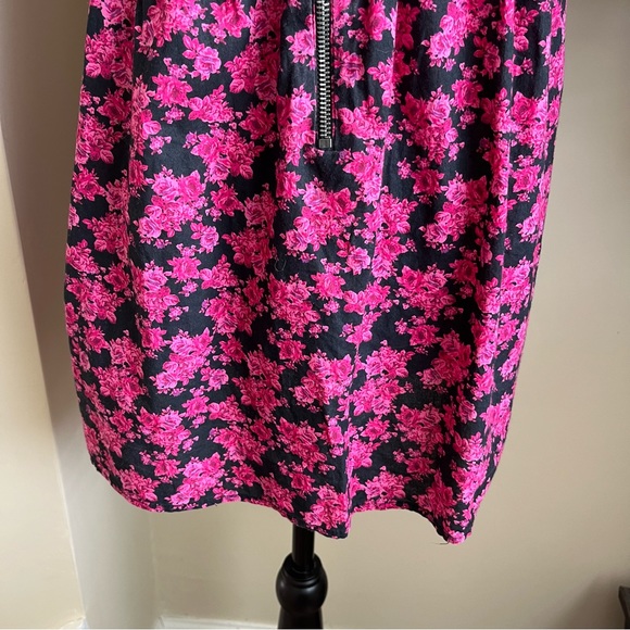 Decree Floral Cotton Strappy Sleeveless Top Pink Sz XL - Picture 6 of 16